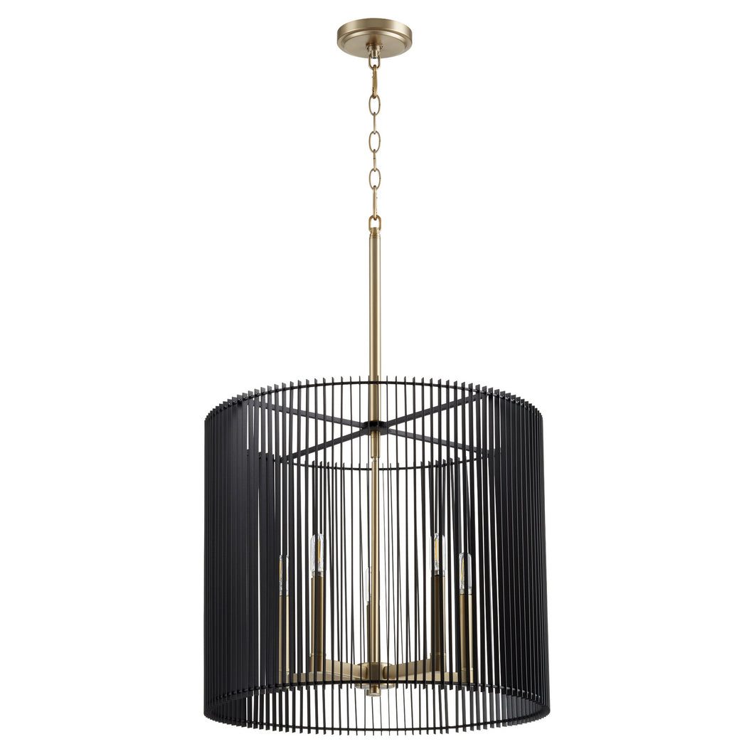 Quorum - 819-5-80 - Five Light Pendant - Finura