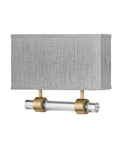 Hinkley - 41603HB - LED Wall Sconce - Luster Heathered Gray