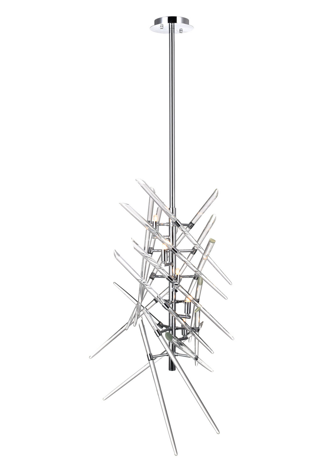CWI Lighting - 1154P13-5-601 - Five Light Mini Chandelier - Icicle