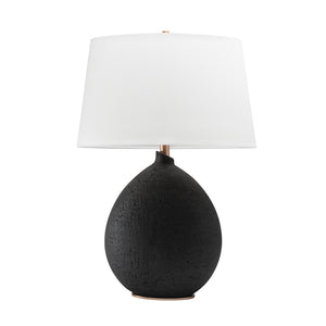 Hudson Valley - L1361-BK - One Light Table Lamp - Denali