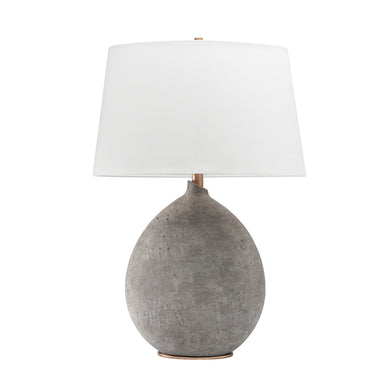 Hudson Valley - L1361-GRY - One Light Table Lamp - Denali