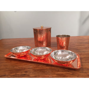 ELK Home - BOWL018/S4 - (1) Tray with (3) Bowls