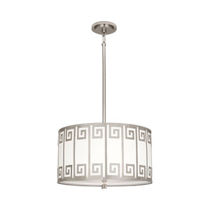 Robert Abbey - S157 - Two Light Pendant - Jonathan Adler Mykonos