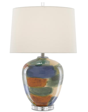 Currey and Company - 6000-0613 - One Light Table Lamp - Rainbow