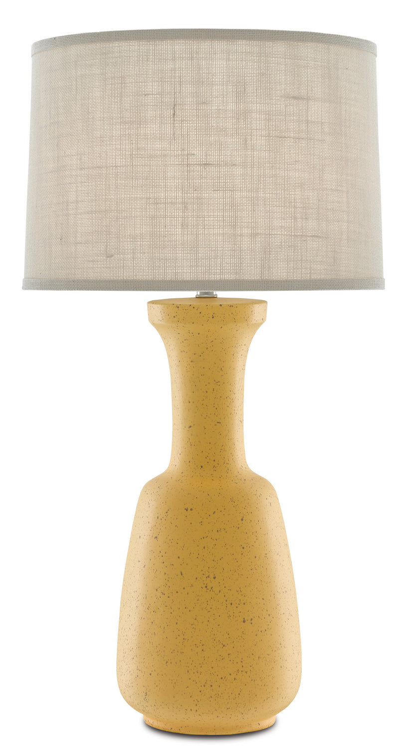 Currey and Company - 6000-0615 - One Light Table Lamp - Flaxen