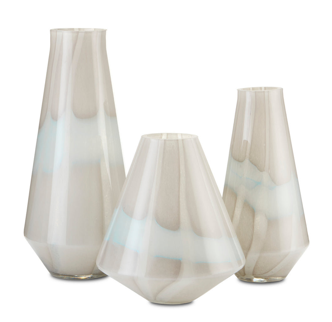 Currey and Company - 1200-0445 - Vase Set of 3 - Floating