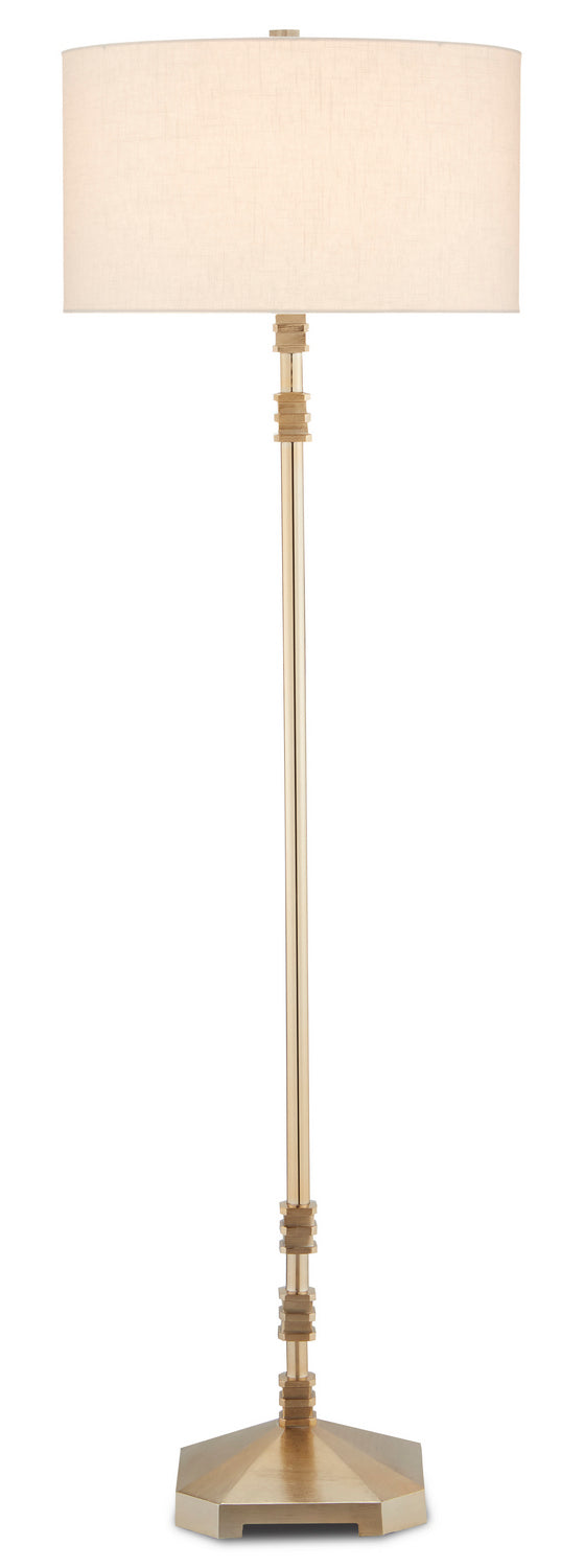 Currey and Company - 8000-0098 - One Light Floor Lamp - Pilare