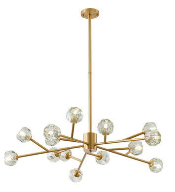 Bethel International - FT76C40BR - 15 Light Chandelier