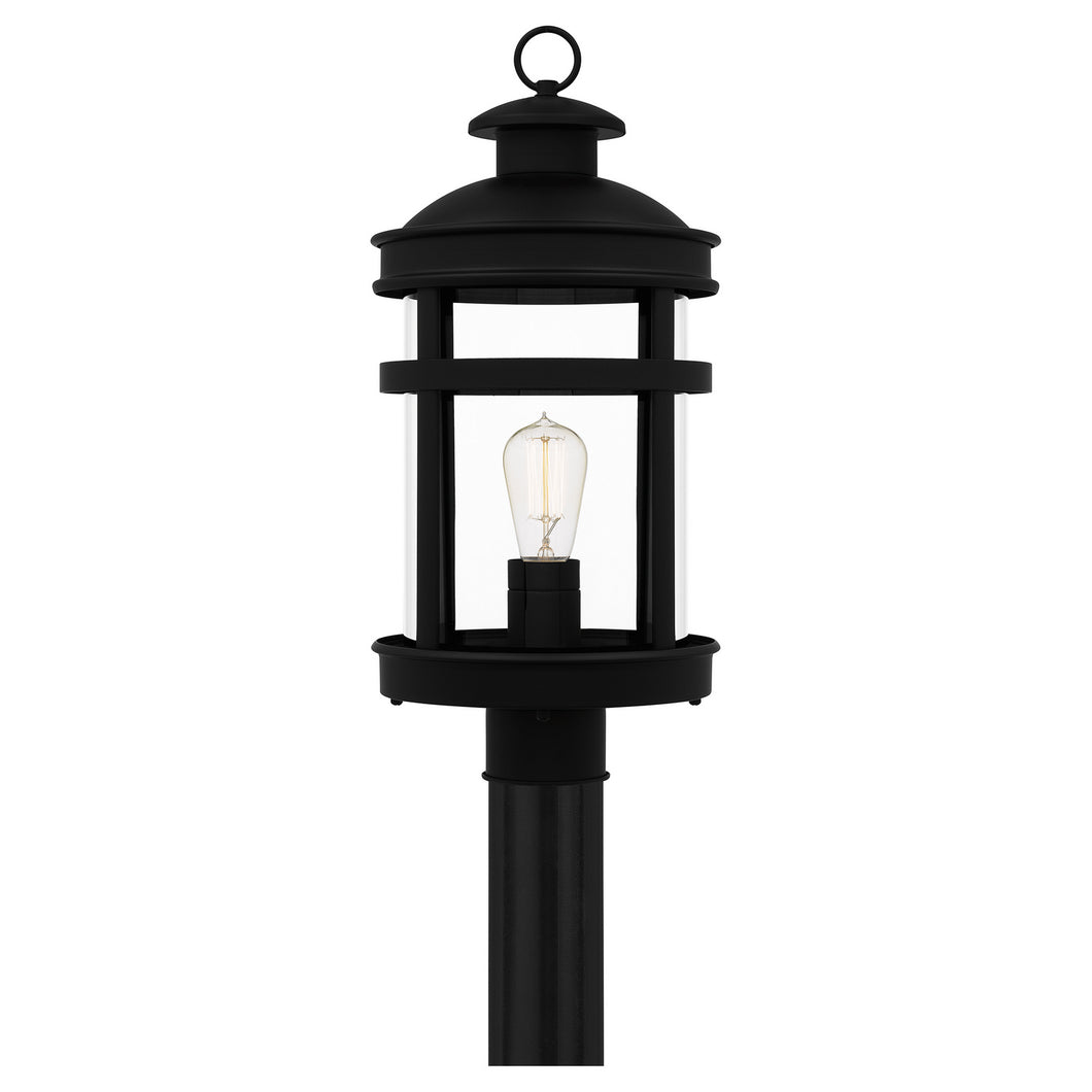 Quoizel - SCO9009MBK - One Light Outdoor Post Mount - Scout