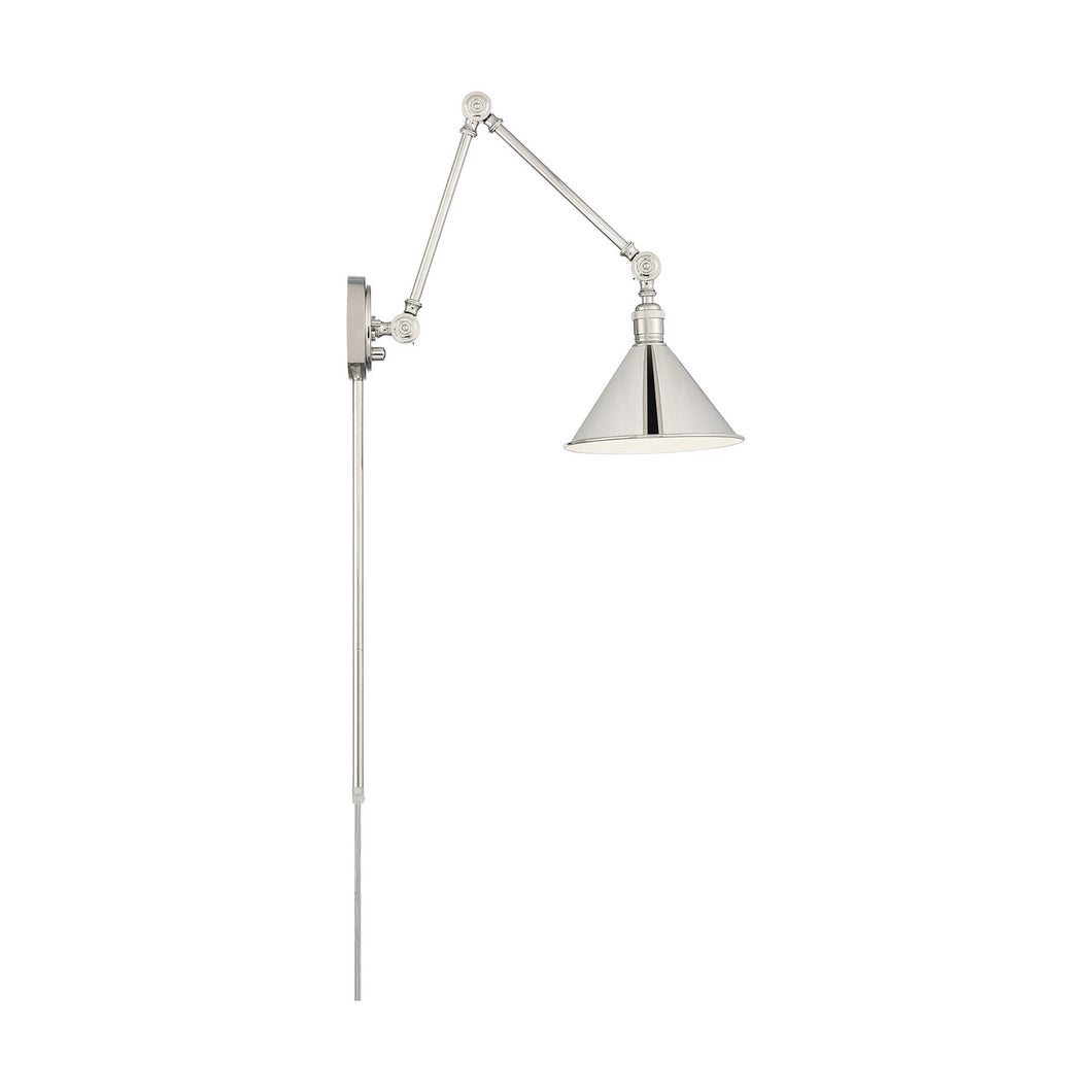 Nuvo Lighting - 60-7362 - One Light Swing Arm Wall Lamp - Delancey