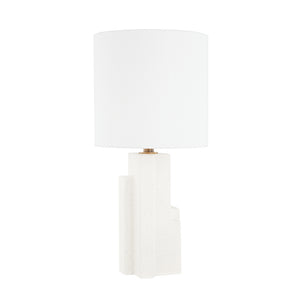 Troy Lighting - PTL1018-PBR - One Light Table Lamp - Leland