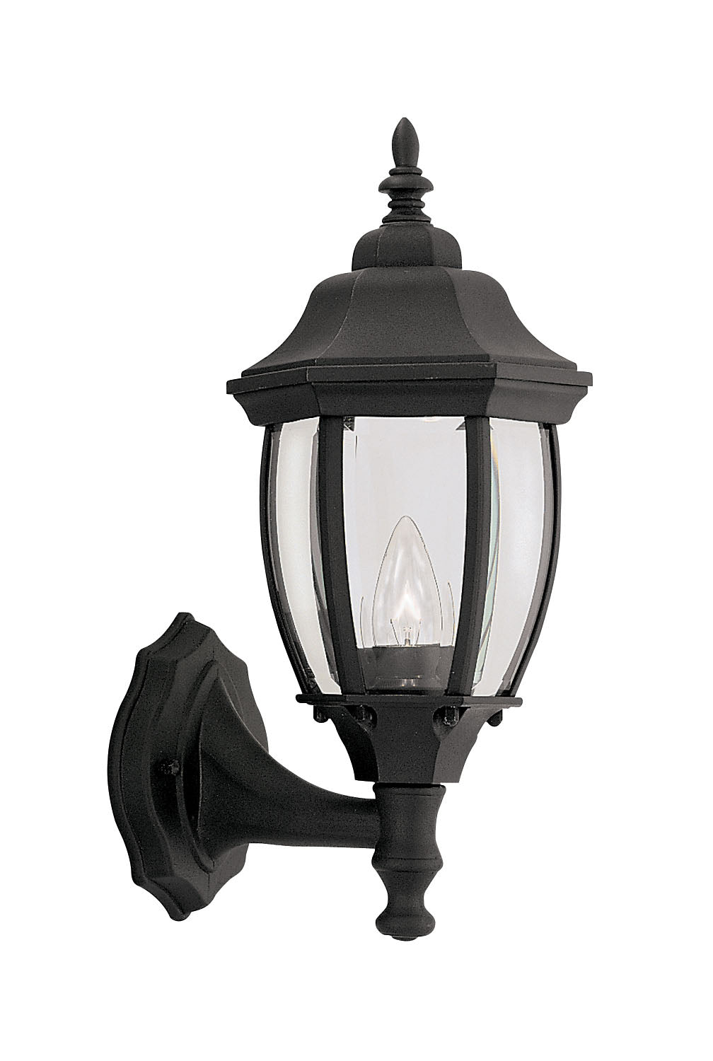 Designers Fountain - 2420-BK - One Light Wall Lantern - Tiverton