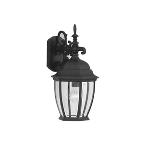 Designers Fountain - 2431-BK - One Light Wall Lantern - Tiverton