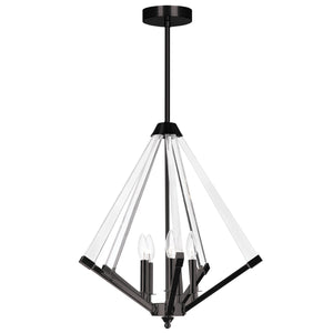 Dainolite Ltd - ALT-225C-MB - Five Light Chandelier - Aalto