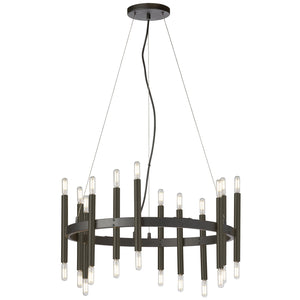 Dainolite Ltd - DER-2424C-MB - 24 Light Chandelier - Derry