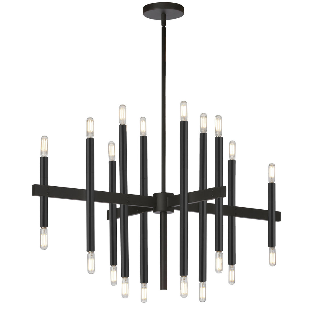 Dainolite Ltd - DER-3420C-MB - 20 Light Chandelier - Derry