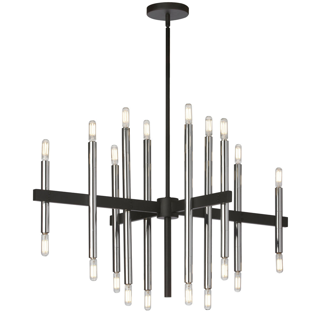 Dainolite Ltd - DER-3420C-MB-PC - 20 Light Chandelier - Derry