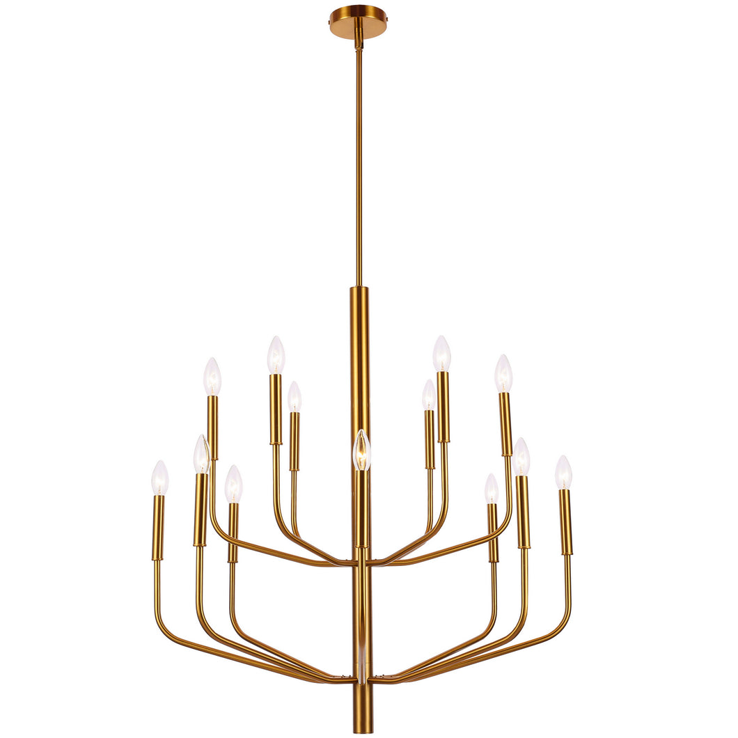 Dainolite Ltd - ELN-3214C-AGB - 14 Light Chandelier - Eleanor