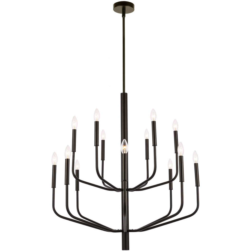 Dainolite Ltd - ELN-3214C-MB - 14 Light Chandelier - Eleanor