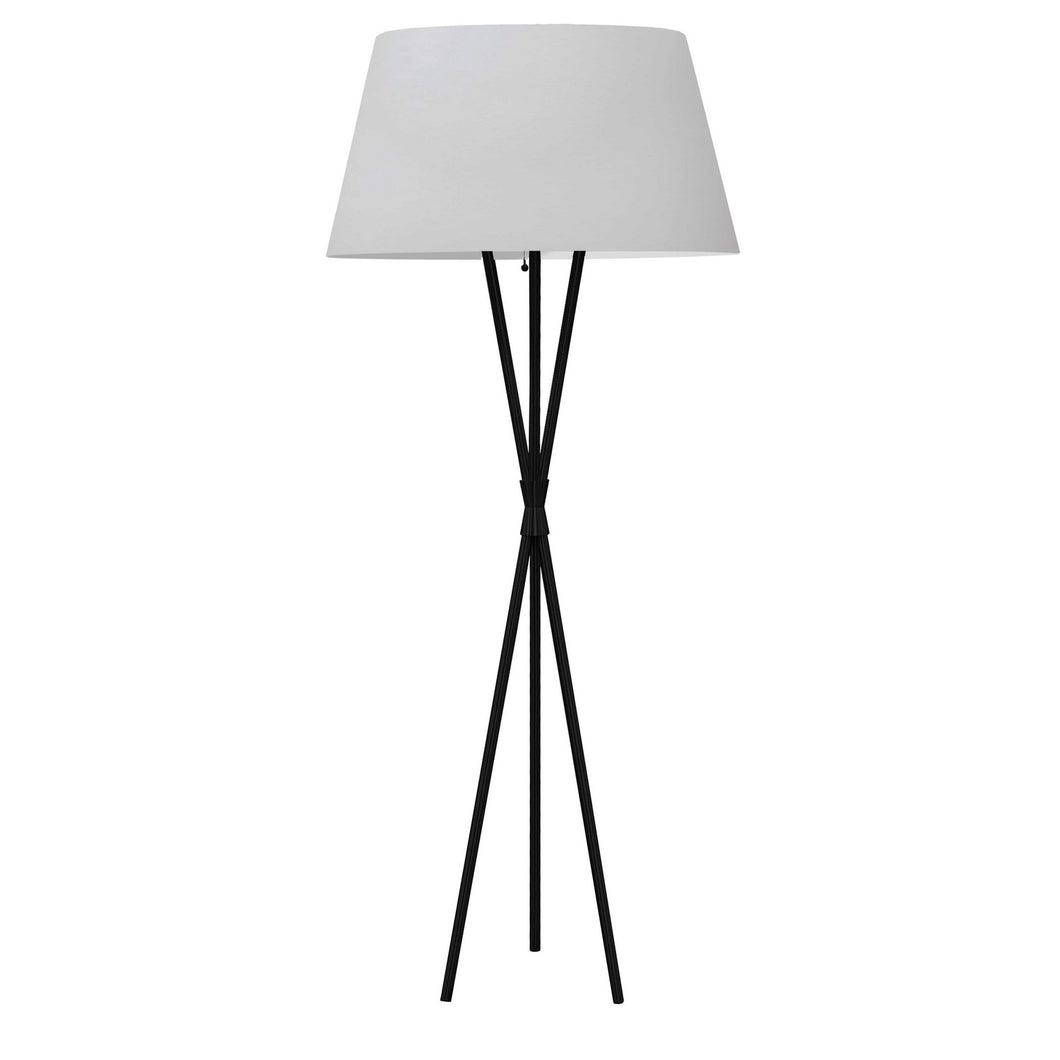 Dainolite Ltd - GAB-601F-MB-WH - One Light Floor lamp - Gabriela