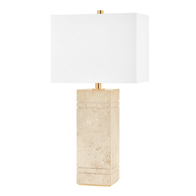 Hudson Valley - L1620-AGB - One Light Table Lamp - Brownsville