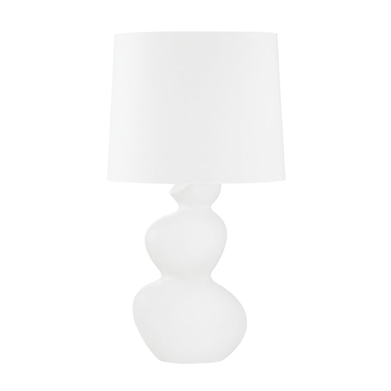 Hudson Valley - L1737-AGB/CSW - One Light Table Lamp - Kingsley