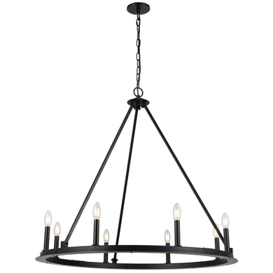 Dainolite Ltd - CLB-368C-MB - Eight Light Chandelier - Colby