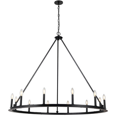 Dainolite Ltd - CLB-4812C-MB - 12 Light Chandelier - Colby