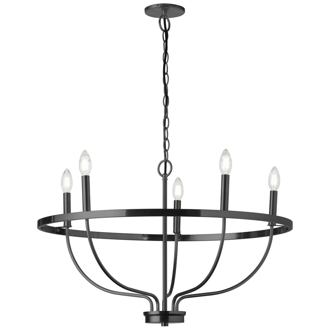 Dainolite Ltd - CSR-295C-MB - Five Light Chandelier - Cesar