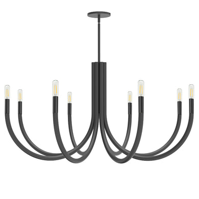 Dainolite Ltd - WAN-388C-MB - Eight Light Chandelier - Wand