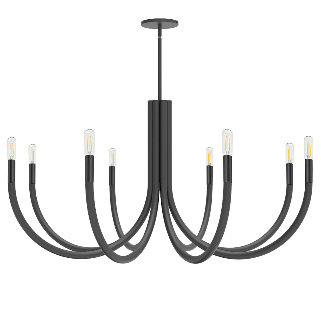 Dainolite Ltd - WAN-388C-MB - Eight Light Chandelier - Wand