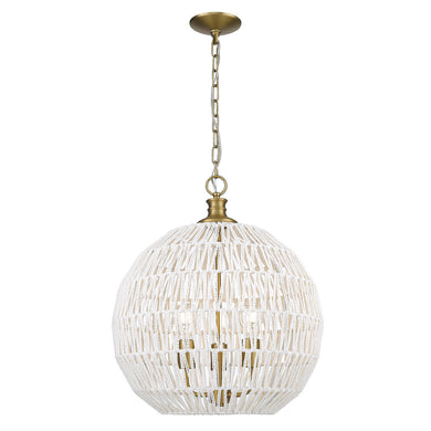 Golden - 6933-3P BCB-WR - Three Light Pendant - Florence BCB