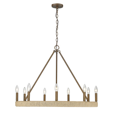 Golden - 1022-9 BC - Nine Light Chandelier - Yates