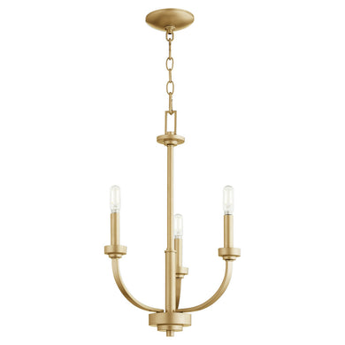 Quorum - 6160-3-80 - Three Light Chandelier - Reyes