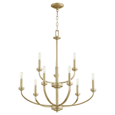 Quorum - 6160-9-80 - Nine Light Chandelier - Reyes