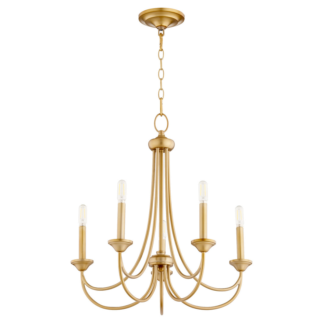 Quorum - 6250-5-80 - Five Light Chandelier - Brooks