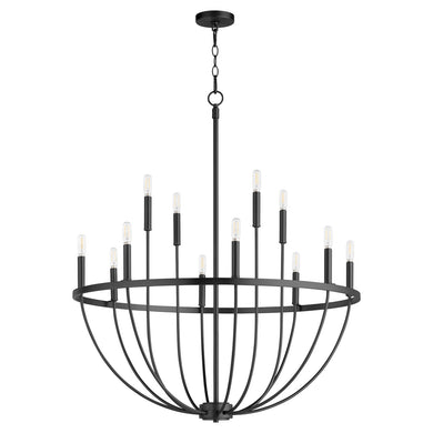 Quorum - 6374-12-59 - 12 Light Chandelier - Tribute