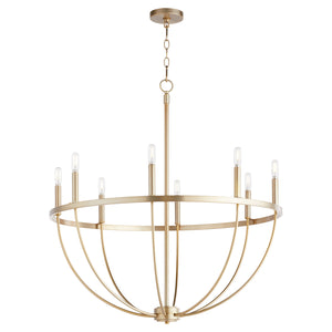 Quorum - 6374-8-80 - Eight Light Chandelier - Tribute