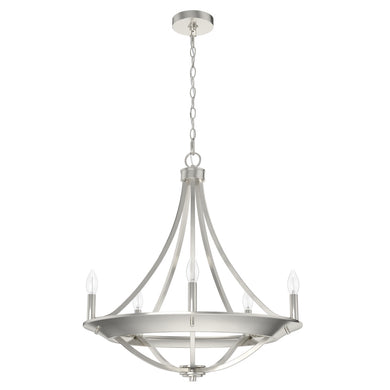 Hunter - 19417 - Five Light Chandelier - Perch Point