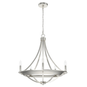 Hunter - 19417 - Five Light Chandelier - Perch Point