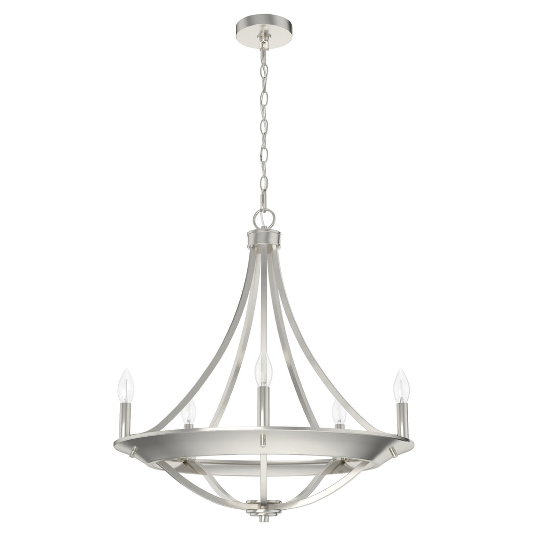 Hunter - 19417 - Five Light Chandelier - Perch Point