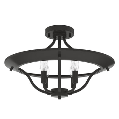 Hunter - 19422 - Four Light Semi Flush Mount - Perch Point