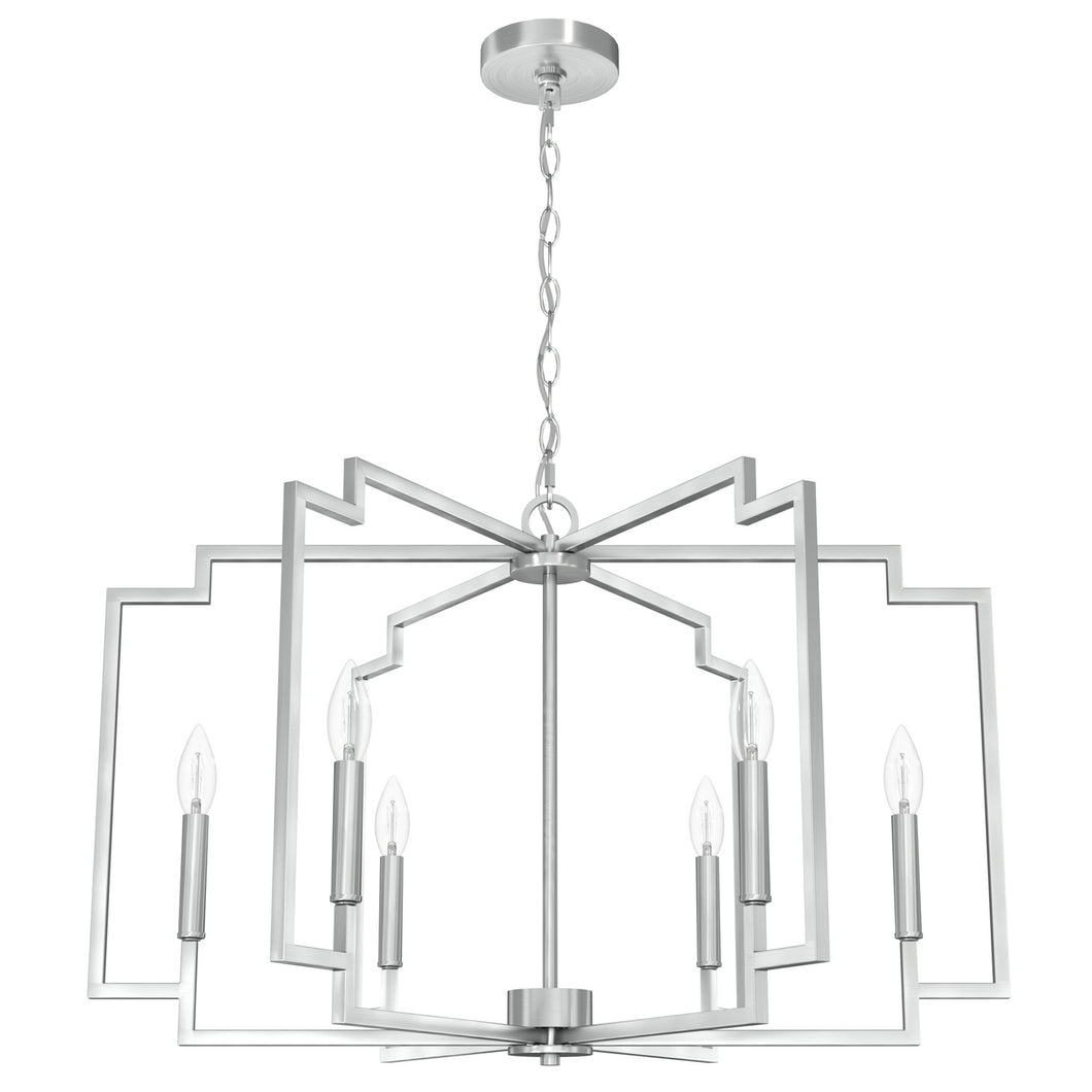 Hunter - 19571 - Six Light Chandelier - Zoanne