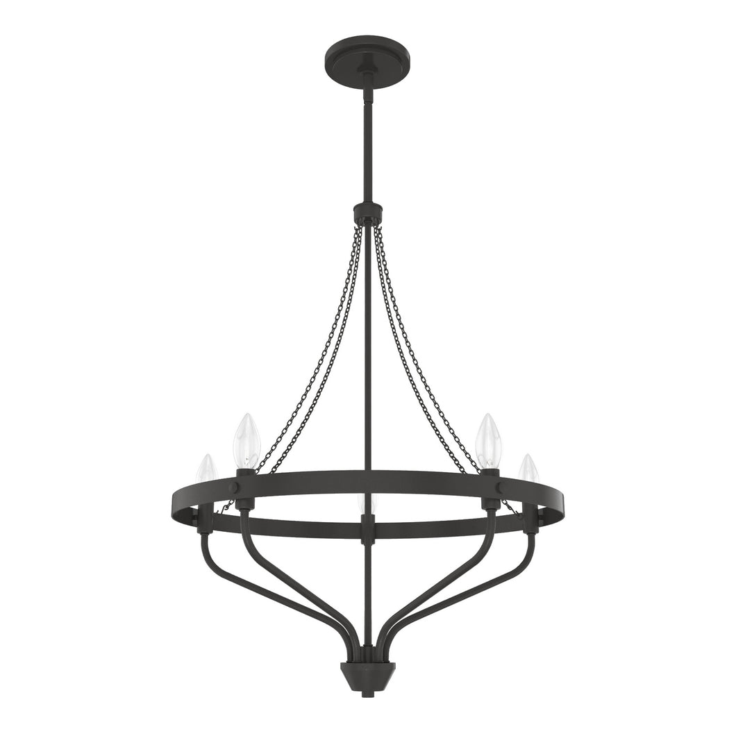 Hunter - 19793 - Five Light Chandelier - Merlin