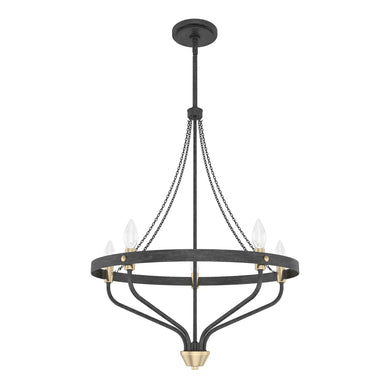 Hunter - 19794 - Five Light Chandelier - Merlin