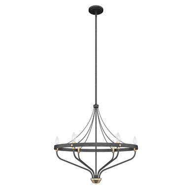 Hunter - 19796 - Six Light Chandelier - Merlin