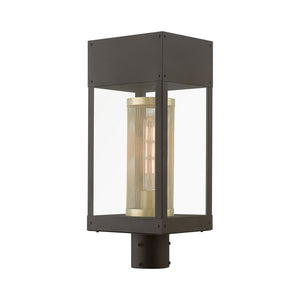 Livex Lighting - 20763-07 - One Light Outdoor Post Top Lantern - Franklin