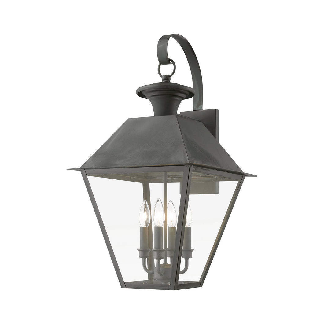Livex Lighting - 27222-61 - Four Light Outdoor Wall Lantern - Wentworth