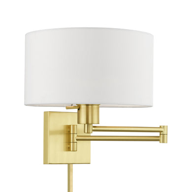 Livex Lighting - 40036-12 - One Light Swing Arm Wall Lamp - Swing Arm Wall Lamps