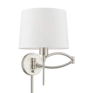 Livex Lighting - 40044-91 - One Light Swing Arm Wall Lamp - Swing Arm Wall Lamps